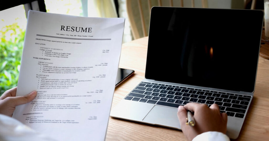 The Resume Mistakes Recruiters Notice Immediately